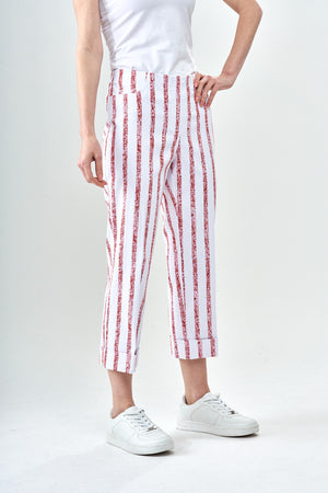 PrintedTechnoPantModernAwningRed