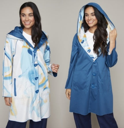 Claire Desjardins Blue Reverb Reversible Jacket – Canvas to Fashion Collection