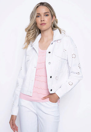 Eyelet-Denim-Oversized-Jacket-Front
