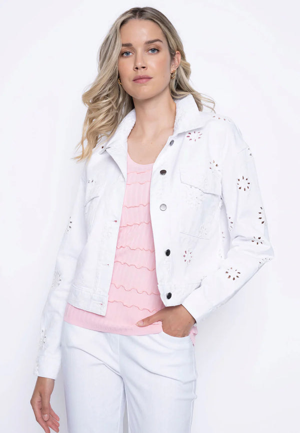 Eyelet-Denim-Oversized-Jacket-Front