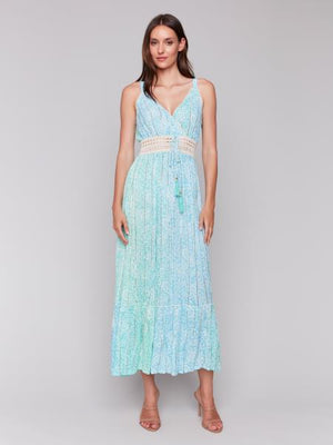PrintedMaxiDressColorLagoon