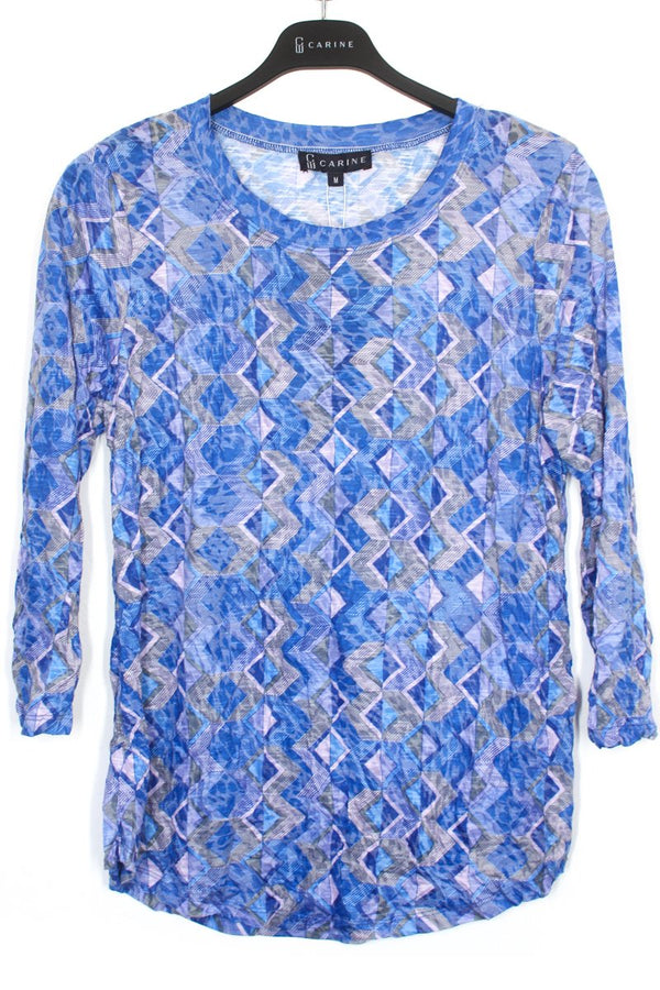 RoundNeckTopSapphireZone