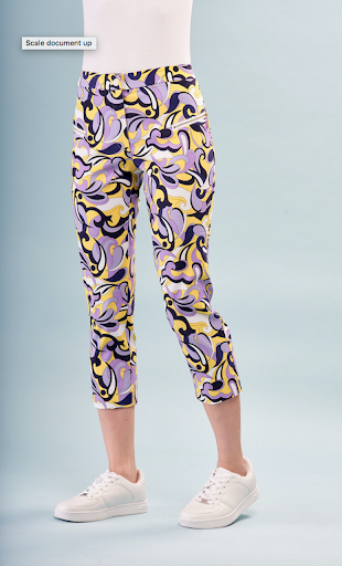 SlantedZipDetailPrintedTechnoCroppedPants.2