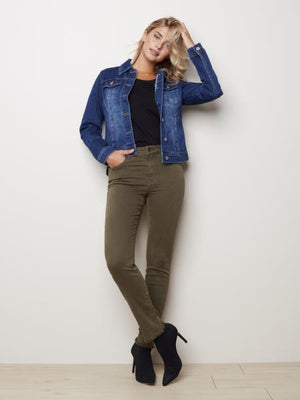 StretchdenimJacketcolorIndigo